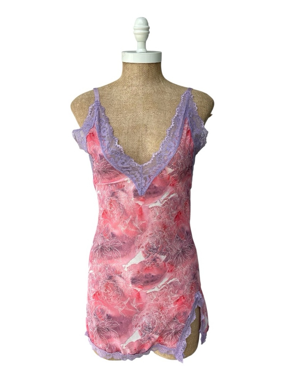 Venus Lingerie Chemise Slip Sleepwear  SMALL